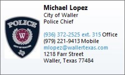 Michael Lopez Business Card